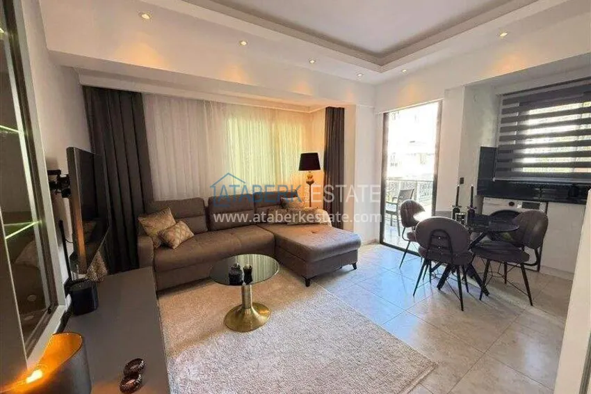Purchase  Urgent sale! 1+1 furnished apartment in the center of Alanya, 250 to Cleopatra beach  3 
