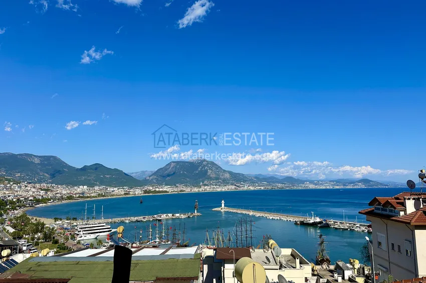 Historic stone house with panoramic sea views on the Kale Peninsula - a unique property in Alanya 2 