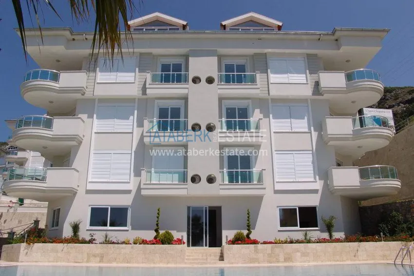 Duplex with a panoramic terrace in the center of Alanya, Cleopatra beach area — property for a residence permit 15 