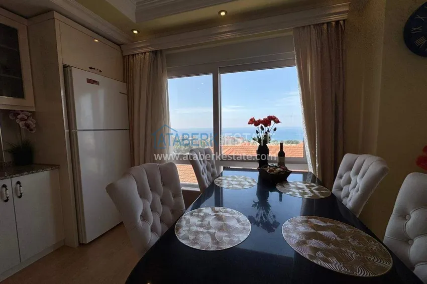 Purchase  Duplex with a panoramic terrace in the center of Alanya, Cleopatra beach area — property for a residence permit 4 