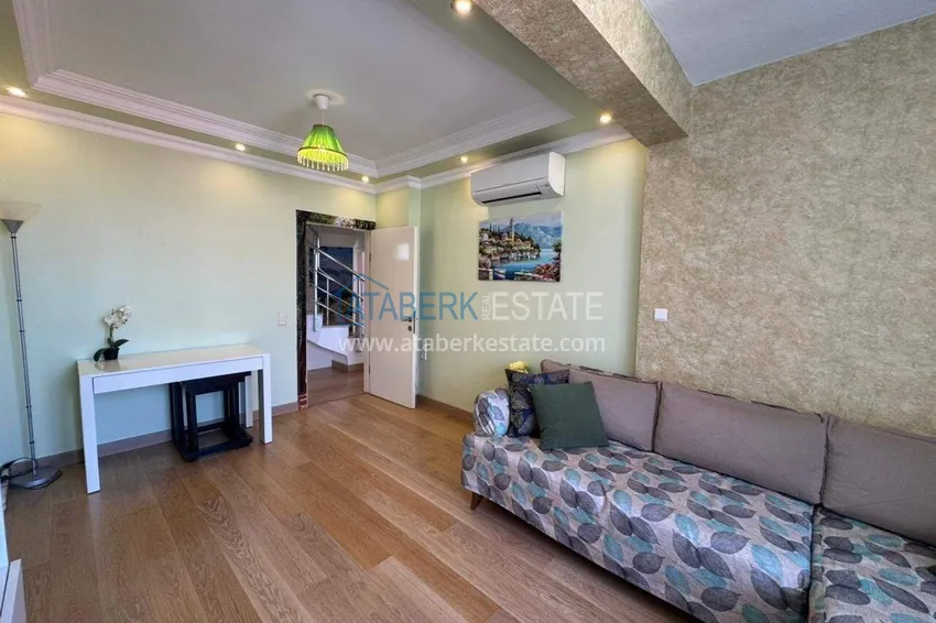 Purchase  Duplex with a panoramic terrace in the center of Alanya, Cleopatra beach area — property for a residence permit 9 