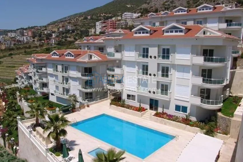 Duplex with a panoramic terrace in the center of Alanya, Cleopatra beach area — property for a residence permit 9 