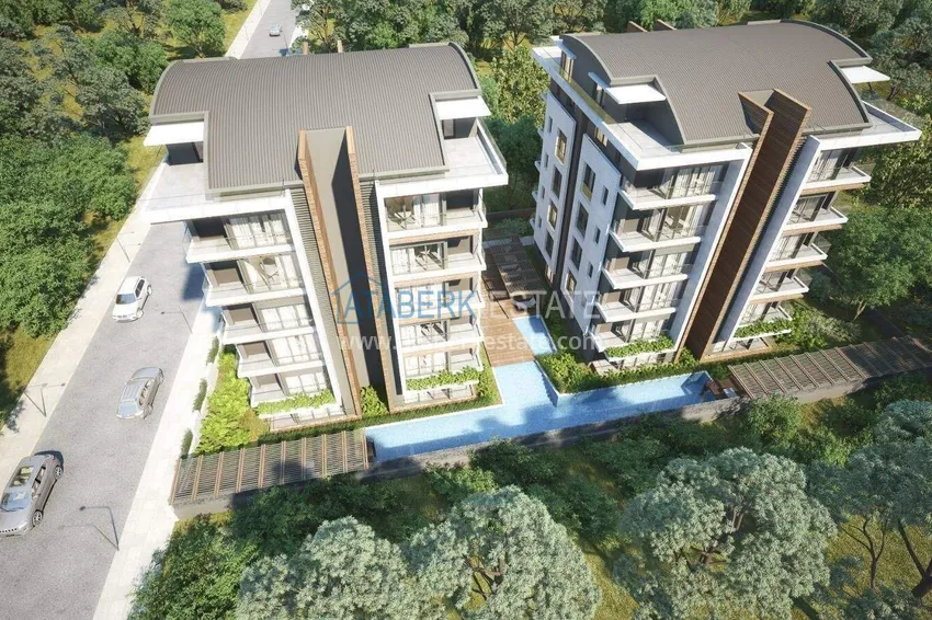 Real estate from a developer in Antalya — a residential complex at the final stage in Sarisu  3 