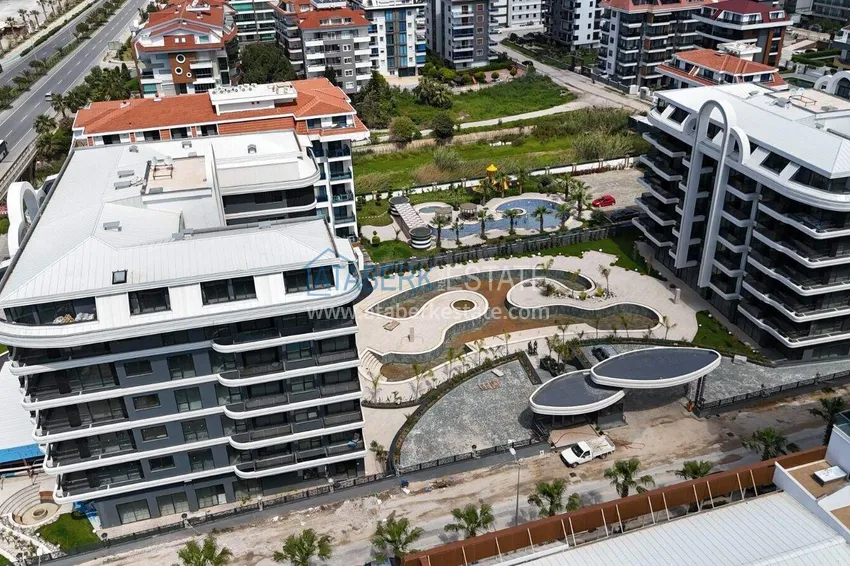 New premium residential complex in Alanya - Kestel district, first coastline 10 