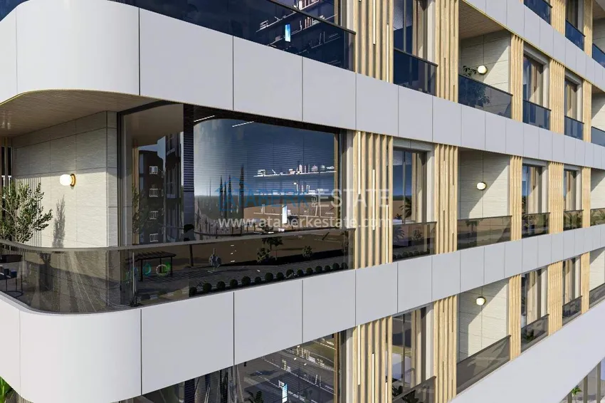 Premium real estate in Alanya from the developer - a new project on the beachfront in Oba  12 