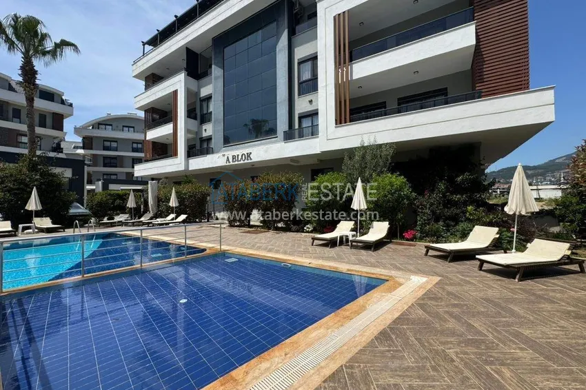 Apartment 3+1 for a residence permit in the Oba area - from the owner, furnished, separate kitchen 13