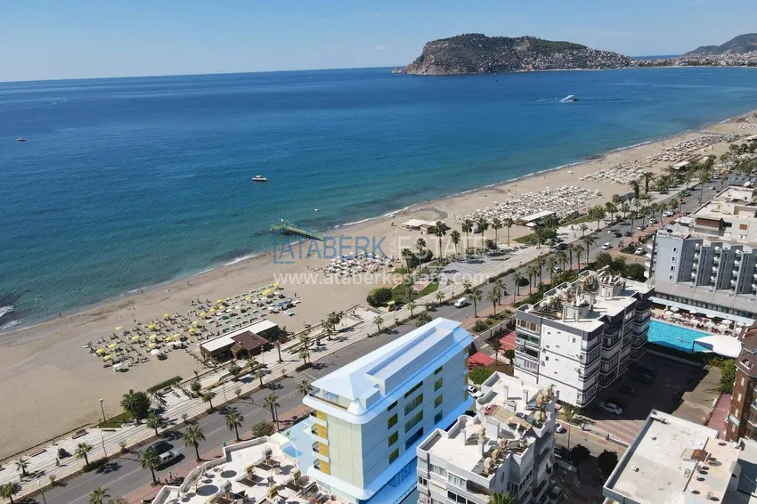 Premium real estate in Alanya from the developer - a new project on the beachfront in Oba  1 