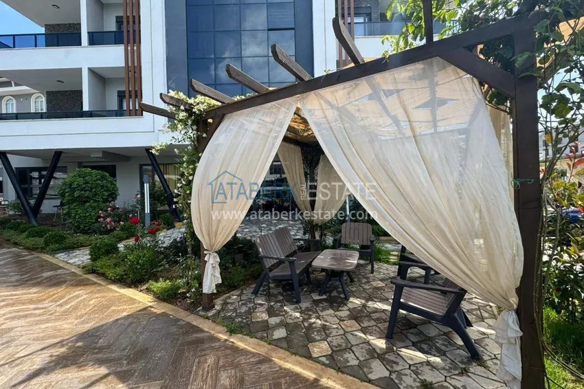 Apartment 3+1 for a residence permit in the Oba area - from the owner, furnished, separate kitchen 17