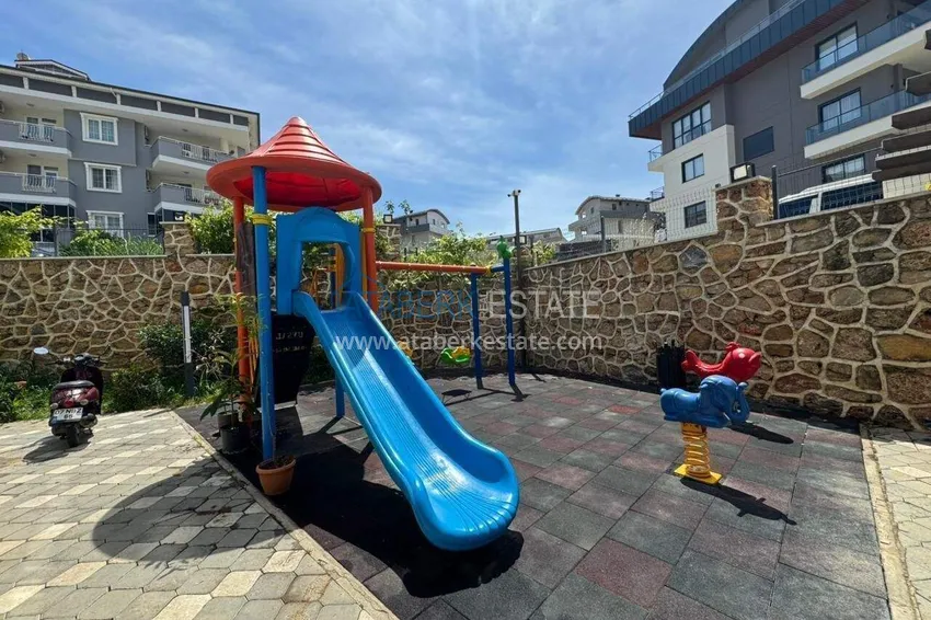 Apartment 3+1 for a residence permit in the Oba area - from the owner, furnished, separate kitchen 18