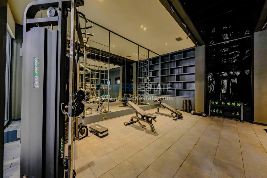 Stylish 1+1 apartment in the center of Alanya, Keykubat beach area — 150 meters 18 