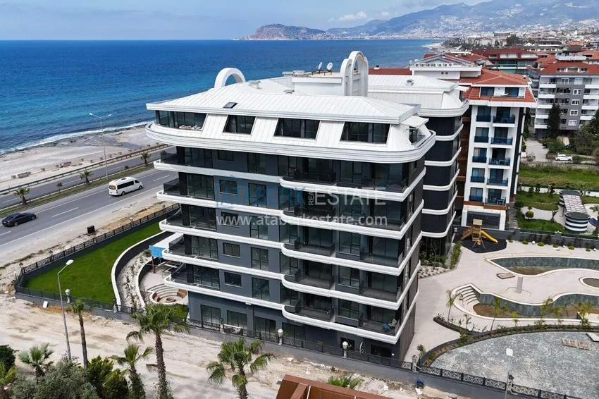 New premium residential complex in Alanya - Kestel district, first coastline 2 