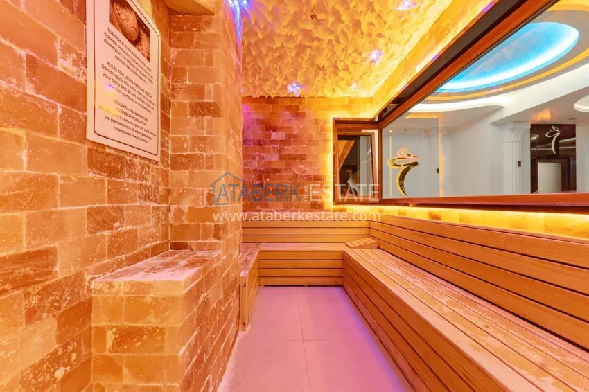 2+1 apartment in Alanya, Mahmutlar district — furniture, premium complex  21 