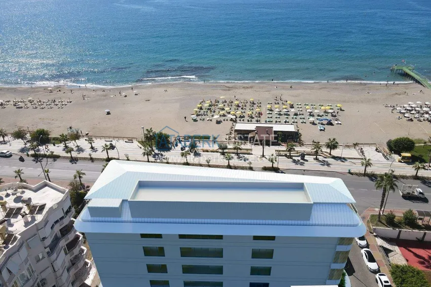 Premium real estate in Alanya from the developer - a new project on the beachfront in Oba  2 