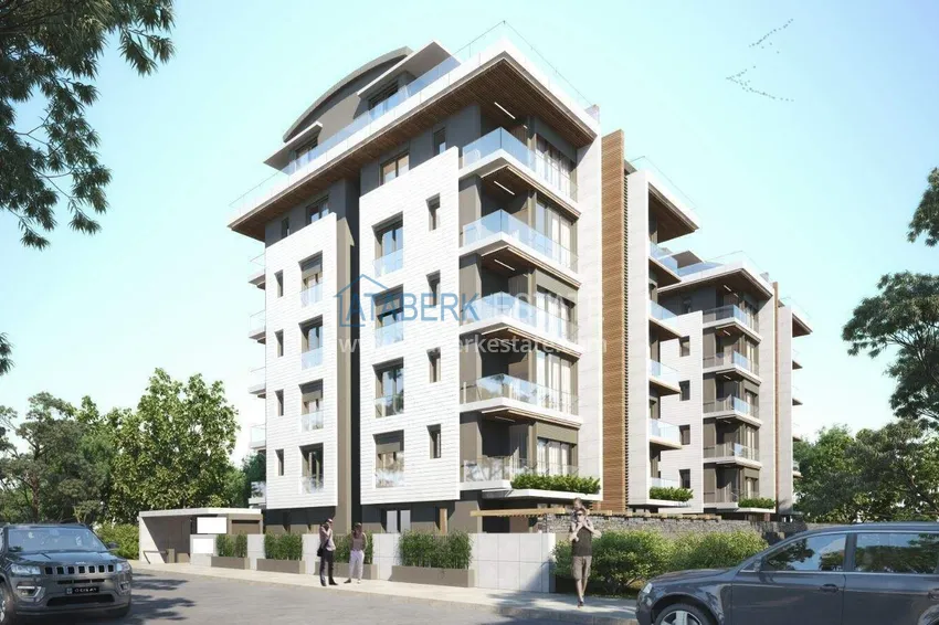 Real estate from a developer in Antalya — a residential complex at the final stage in Sarisu  2 