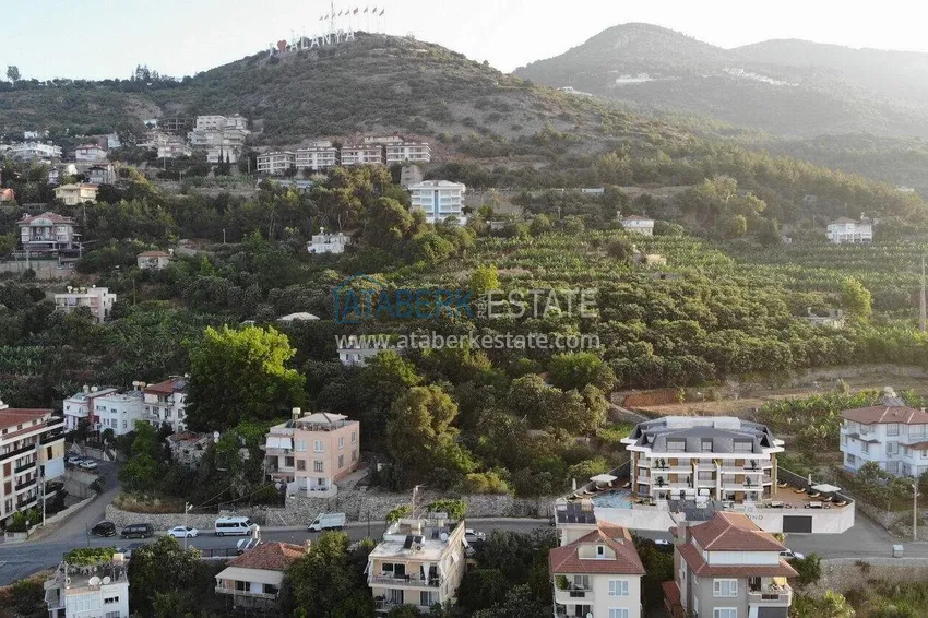Duplex apartments in the new ultra-luxury residence project in Alanya, Hasbahce district 2 