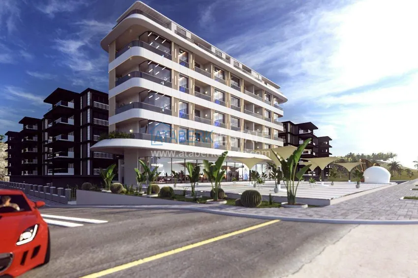 Premium real estate in Alanya from the developer - a new project on the beachfront in Oba  3 