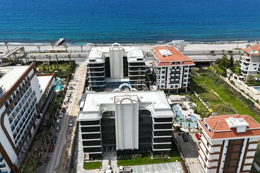 New premium residential complex in Alanya - Kestel district, first coastline 4 