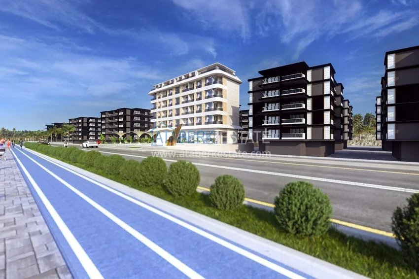 Premium real estate in Alanya from the developer - a new project on the beachfront in Oba  4 