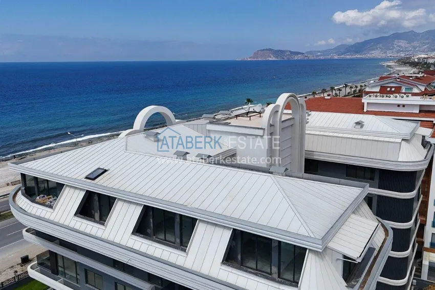 New premium residential complex in Alanya - Kestel district, first coastline 6 