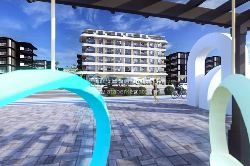 Premium real estate in Alanya from the developer - a new project on the beachfront in Oba  8 