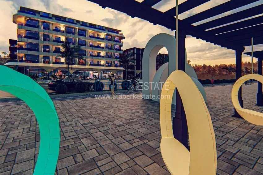 Premium real estate in Alanya from the developer - a new project on the beachfront in Oba  9 