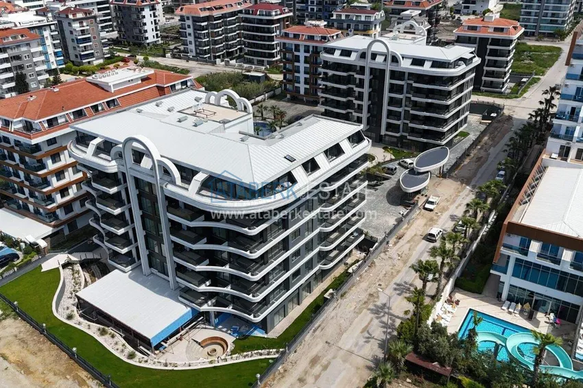 New premium residential complex in Alanya - Kestel district, first coastline 9 
