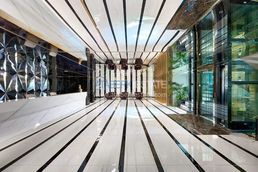 Stylish 1+1 apartment in the center of Alanya, Keykubat beach area — 150 meters 9 
