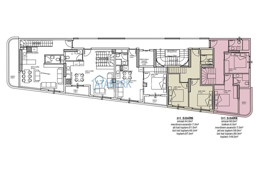 Buy cheap Premium real estate in Alanya from the developer - a new project on the beachfront in Oba  2 