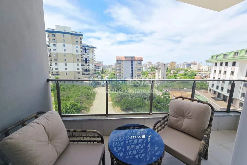 Purchase  1+1 furnished apartment in Avsallar — cozy property in Alanya from the owner 10 