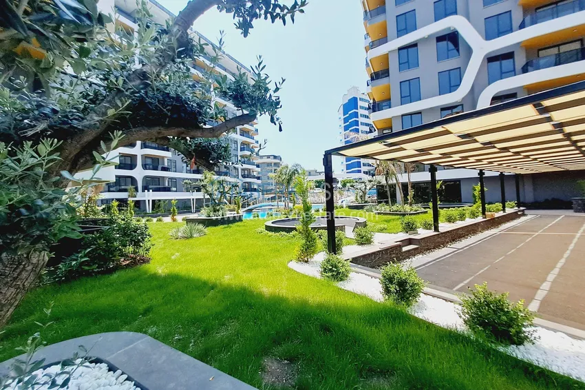1+1 furnished apartment in Alanya, Tosmur district - premium complex, 245 meters from the sea 11 