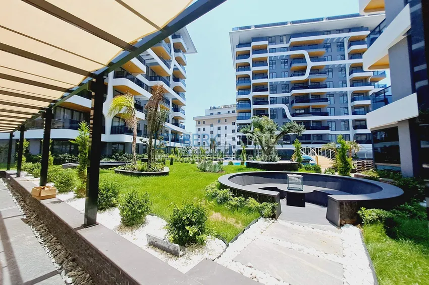1+1 furnished apartment in Alanya, Tosmur district - premium complex, 245 meters from the sea 13 