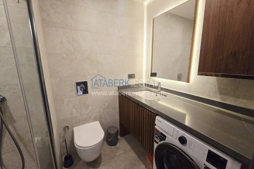 Purchase  1+1 furnished apartment in Alanya, Tosmur district - premium complex, 245 meters from the sea 9 