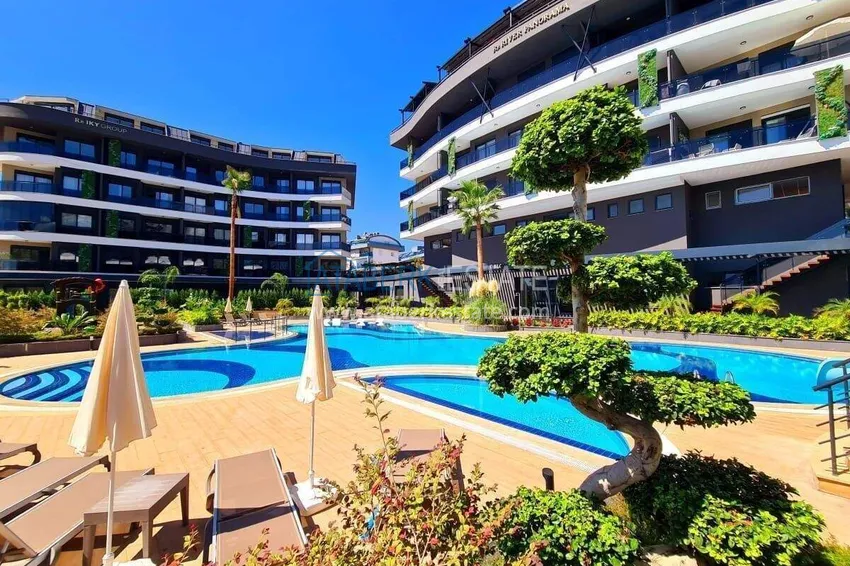 Real estate in Alanya, 1+1 apartment in Oba  11 