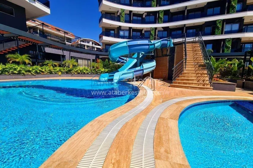 Real estate in Alanya, 1+1 apartment in Oba  13 