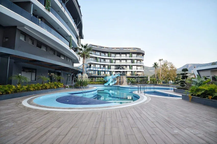 Real estate in Alanya, 1+1 apartment in Oba  14 
