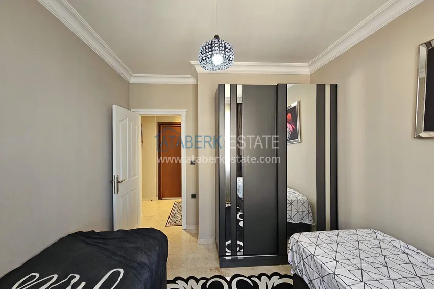 Purchase  Citizenship real estate in Alanya - 2+1 apartment with sea view, Mahmutlar, first coastal 14 