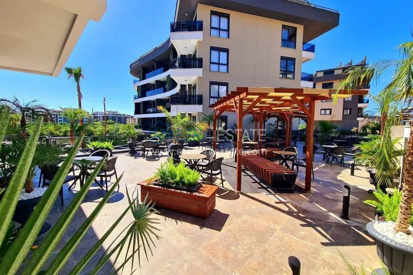 Real estate in Alanya, 1+1 apartment in Oba  17 