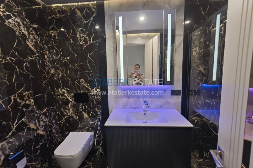 Purchase  Real estate in Alanya from owner - 2+1 apartment with designer renovation in Turkler  18 
