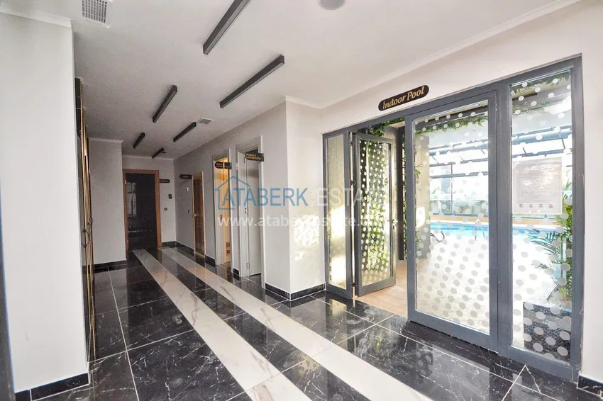 Real estate in Alanya, 1+1 apartment in Oba  21 