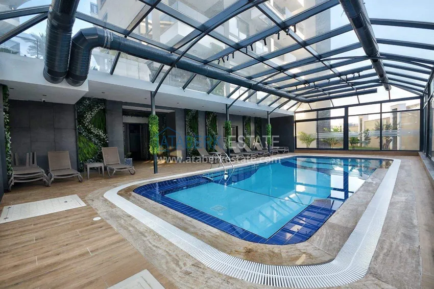 Real estate in Alanya, 1+1 apartment in Oba  28 