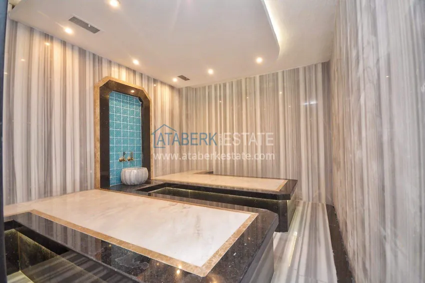 Real estate in Alanya, 1+1 apartment in Oba  36 