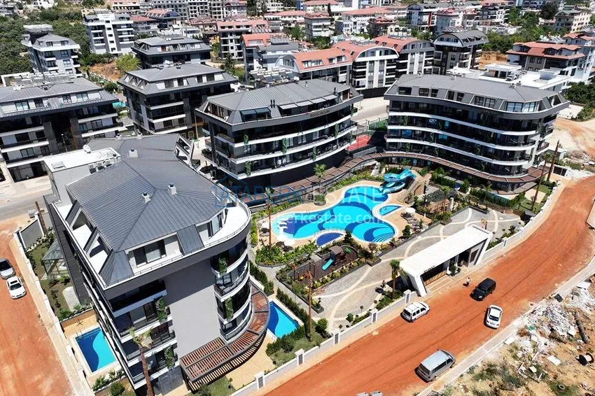 Real estate in Alanya, 1+1 apartment in Oba  5 