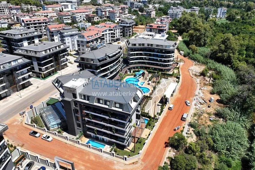 Real estate in Alanya, 1+1 apartment in Oba  6 