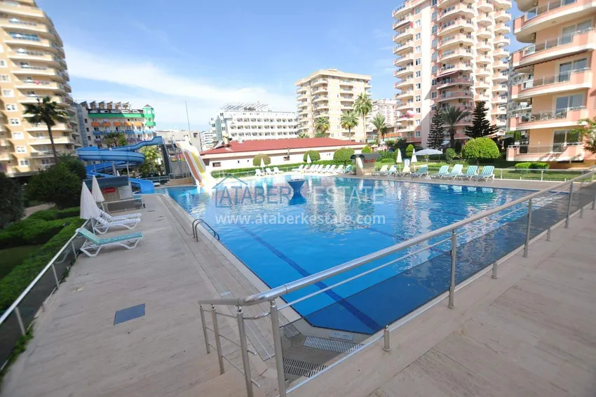 Citizenship real estate in Alanya - 2+1 apartment with sea view, Mahmutlar, first coastal 6 