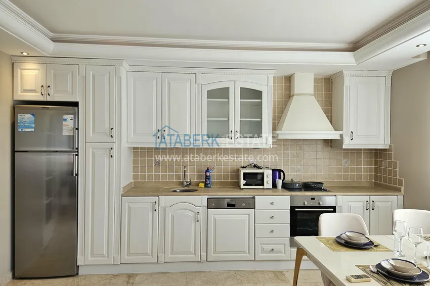Purchase  Citizenship real estate in Alanya - 2+1 apartment with sea view, Mahmutlar, first coastal 6 