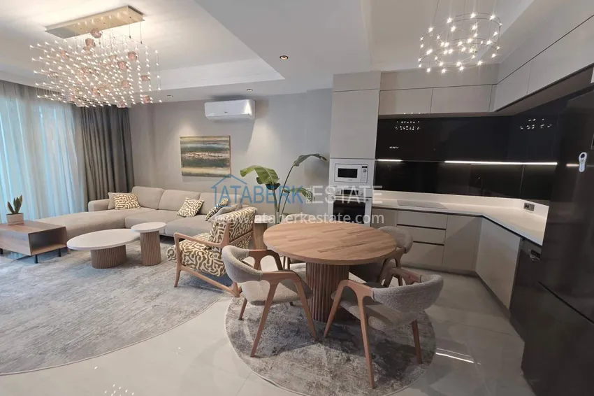 Purchase  Real estate in Alanya from owner - 2+1 apartment with designer renovation in Turkler  6 