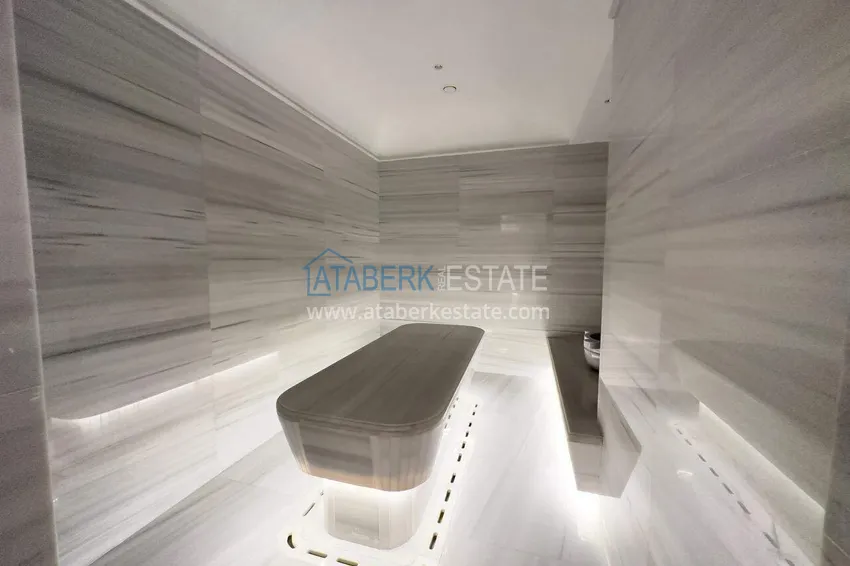 Real estate in Alanya from owner - 2+1 apartment with designer renovation in Turkler  69 