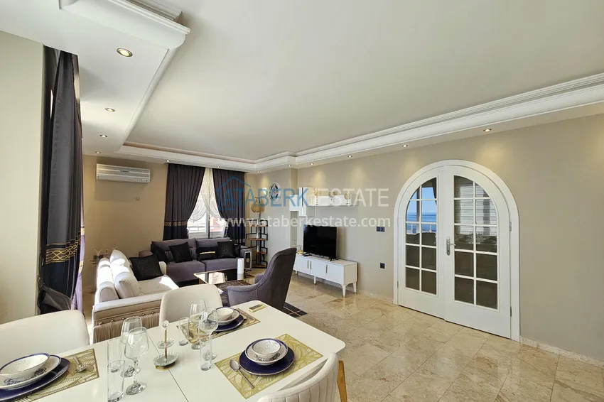 Purchase  Citizenship real estate in Alanya - 2+1 apartment with sea view, Mahmutlar, first coastal 7 