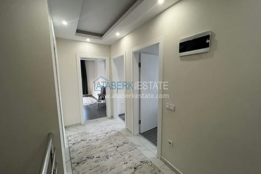 Purchase  Real estate in Alanya for a residence permit - 5+1 duplex with a separate kitchen and mountain views in the Oba area  11 