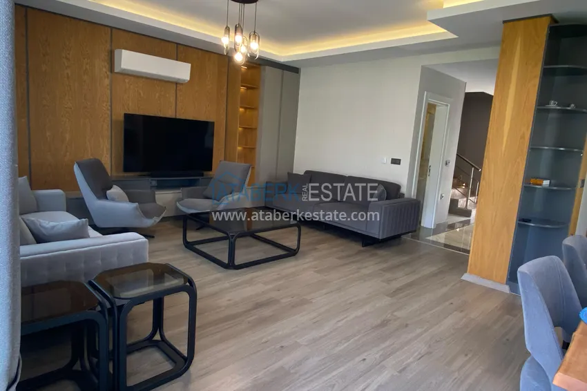 Purchase  3+1 villa in Kargicak - designer renovation, private area  7 